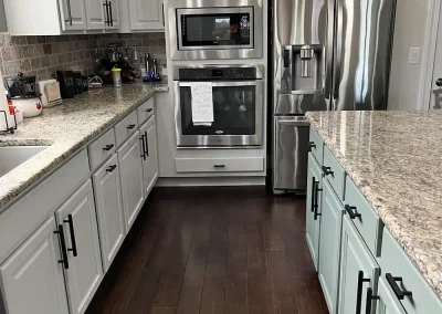 residential cabinet refacing project