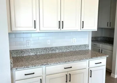 residential cabinet refacing project