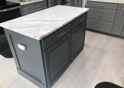 residential cabinet refacing project