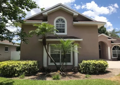 residential exterior painting project