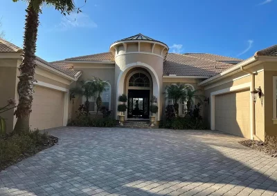 residential exterior painting project