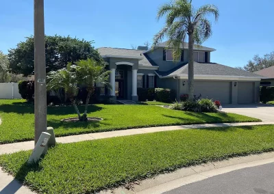 residential exterior painting project